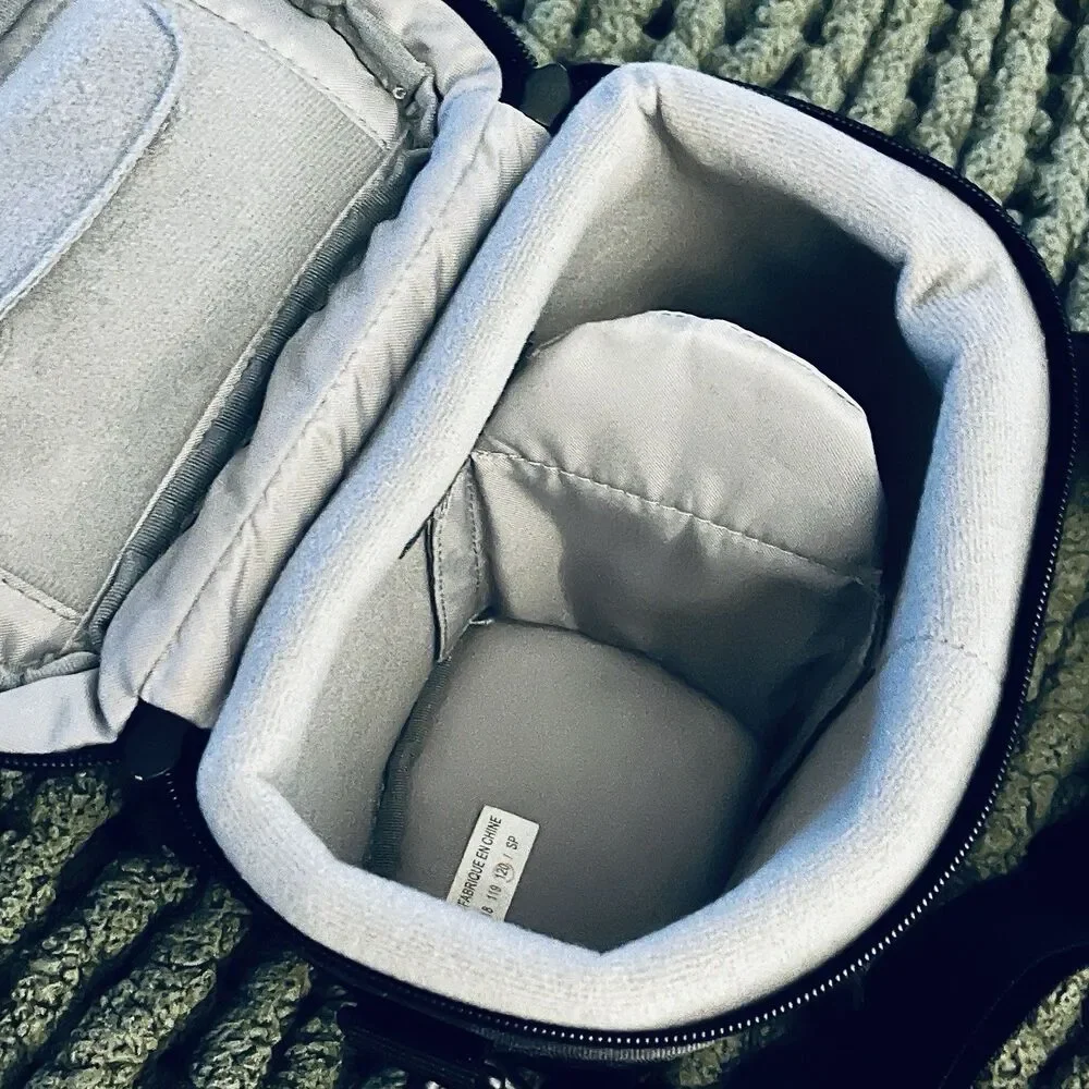 Lowepro Black And Grey Camera Bag With Adjustable Strap (Cirrus) 110